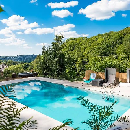 Nice Holiday Home In Nature With Sauna, Hot Tub En Swimming Pool Verviers Exterior foto