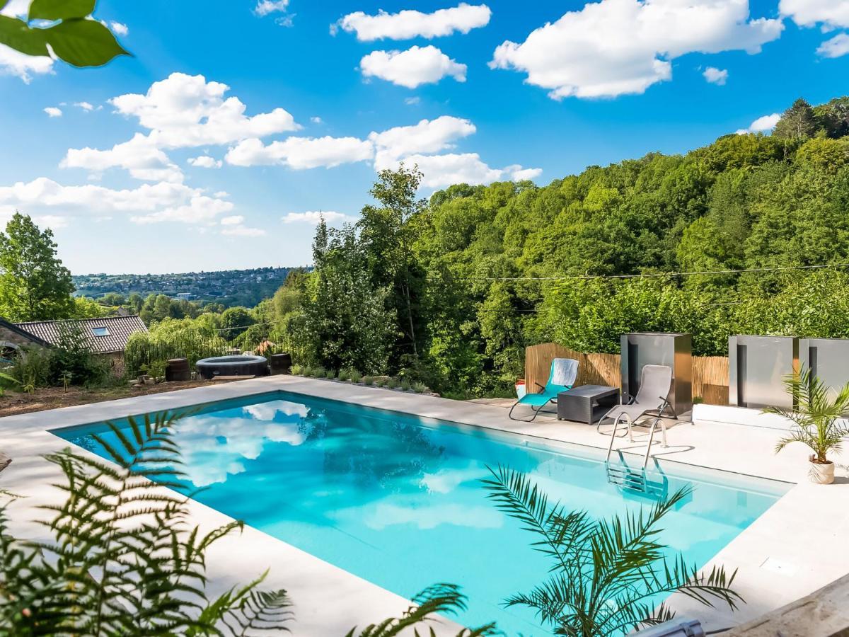 Nice Holiday Home In Nature With Sauna, Hot Tub En Swimming Pool Verviers Exterior foto