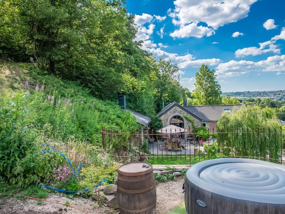 Nice Holiday Home In Nature With Sauna, Hot Tub En Swimming Pool Verviers Exterior foto